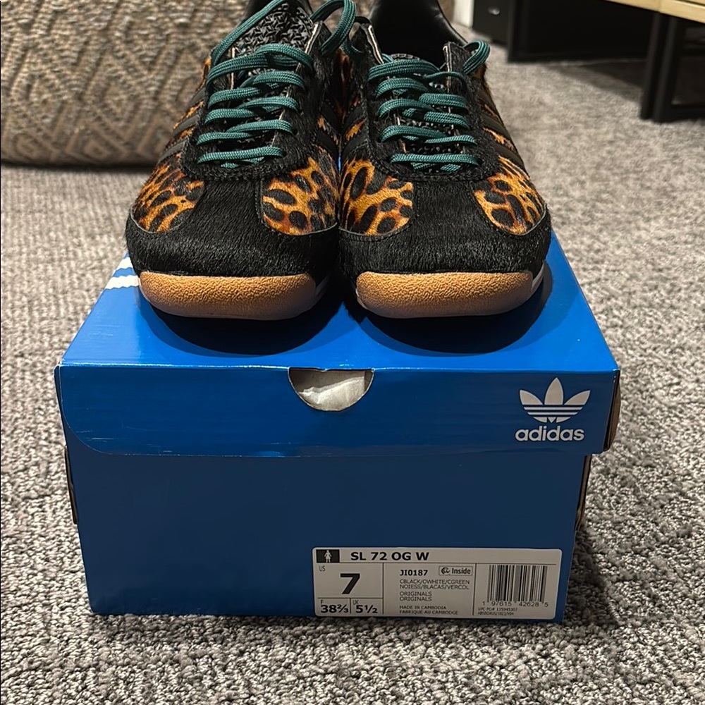 Adidas SL 72 OG W Leopard Sneakers!